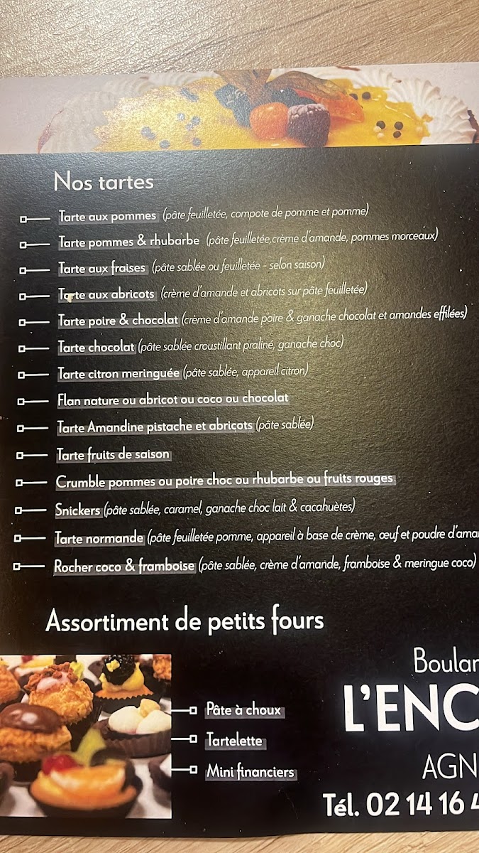 L'Encas Menu - Image 1